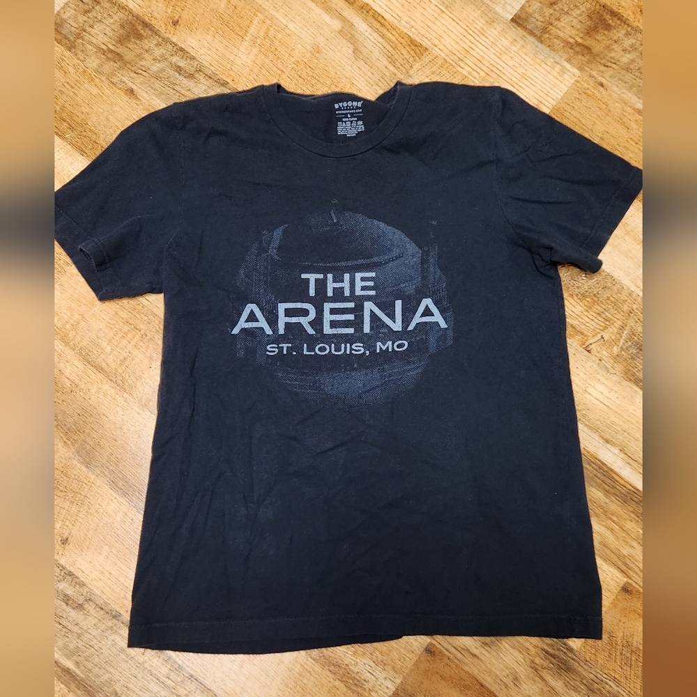 Bygone Brand THE ARENA  Black T-Shirt , Size L